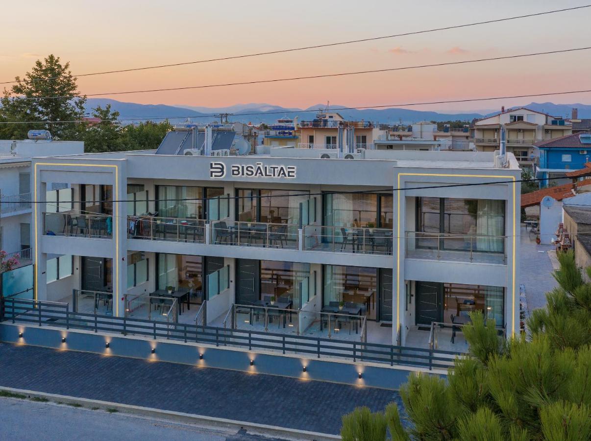 Bisaltae Seaside Suites Keramotí Exteriér fotografie
