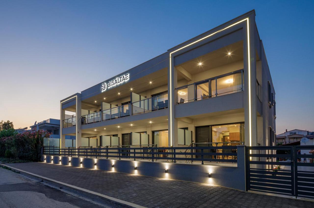 Bisaltae Seaside Suites Keramotí Exteriér fotografie
